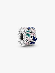 Butterflies Clip Charm Sterling silver