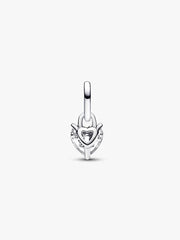Pandora ME Keyhole Heart Mini Dangle Charm Sterling silver