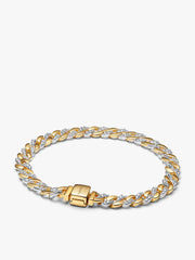 His and Hers Cuban Chain Bracelet Set 2 Quantity