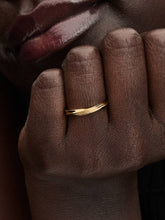 Twisted Ring 14k gold plating