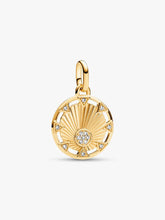 FINAL SALE - Pandora ME Power of the Light Sun Medallion Charm 14k gold plating