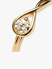 Pandora Infinite 14k Gold Lab-grown Diamond Ring 0.25 ct TW, 14k gold