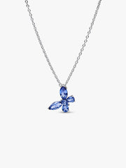 Butterfly Pendant Necklace Sterling silver