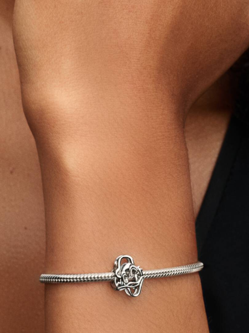 Disney Donald Duck Openwork Charm Sterling silver