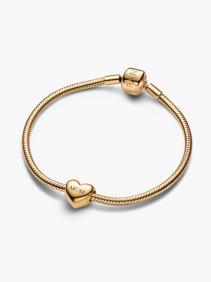 BE LOVE Engravable Heart Bracelet Set 2 Quantity