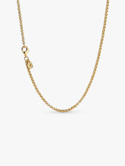 Rolo Chain Necklace 14k gold plating