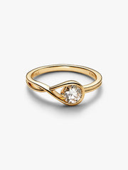 Pandora Infinite 14k Gold Lab-grown Diamond Ring 0.50 ct TW, 14k gold