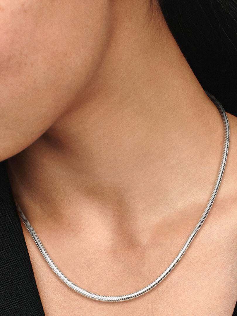 Moments Snake Chain Necklace Sterling silver