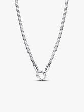 Studded Clasp & Chain Necklace Sterling silver