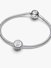 Engravable Team Bride Charm Sterling silver