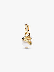 Pandora ME Snake Pearlescent Mini Dangle Charm 14k gold plating