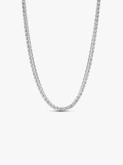 Tennis Choker Necklace Sterling silver