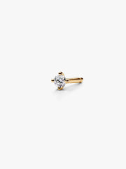 Pandora Era Lab-grown Diamond Stud Earrings 14K Gold 0.05 ct TW, 14k gold