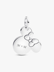 Disney Minnie Mouse Engravable Dangle Charm Sterling silver