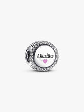 Love Abuelita Engravable Charm Sterling silver