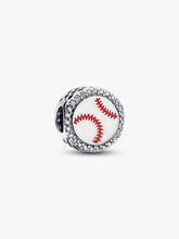 Engravable Baseball Charm Sterling silver