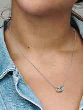 Pandora Signature Intertwined Pavé Pendant Necklace Sterling silver