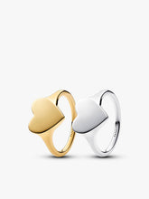 Engravable Love Notes Heart Ring Set 2 Quantity