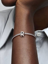 Letter R Alphabet Charm Sterling silver