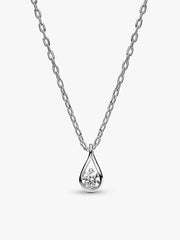 Pandora Infinite Lab-grown Diamond Jewelry Gift Set, Sterling Silver 2 Quantity