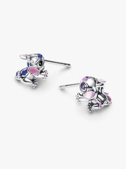 Disney Stitch & Angel Stud Earrings Sterling silver