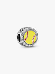 Softball Charm Sterling silver