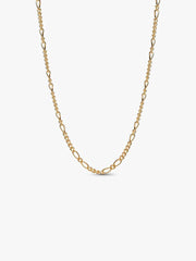 Pandora Era Figaro Chain Necklace 14k gold