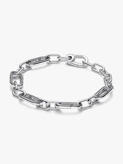 Five Openable Link Chain Bracelet Sterling silver