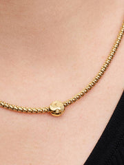 Textured Yin and Yang Mini Charm 14k gold plating