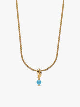 14k Gold Plated December Birthstone Necklace Set 2 Quantity