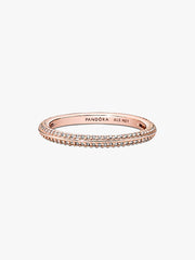 FINAL SALE - Pandora ME Pavé Ring 14k rose gold plating