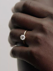 FINAL SALE - Pandora Nova 14k Gold Lab-grown Diamond Ring 1.00 ct TW, 14k gold