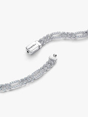 Oval Cuban Chain Bracelet Sterling silver