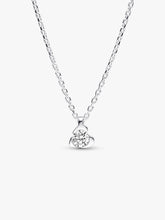 FINAL SALE - Pandora Talisman Sterling Silver Lab-grown Diamond Heart Pendant Necklace 0.25 ct TW, Sterling silver