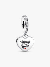 Always In My Heart Dangle Charm Sterling silver