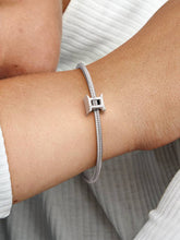 Sparkling Gemini Zodiac Charm Sterling silver