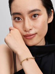 Letter X Alphabet Charm 14k gold plating