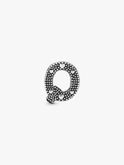 Letter Q Alphabet Charm Sterling silver