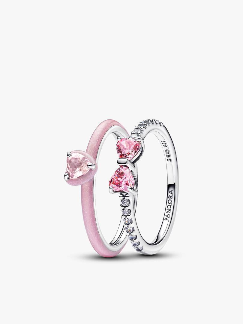 Think Pink Ring Set 2 Quantity
