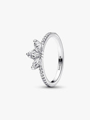 Sparkling Herbarium Cluster Ring Sterling silver