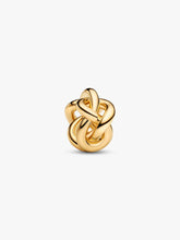 Infinity Knot Charm 14k gold plating