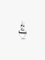 Heart Mini Dangle Charm Sterling silver