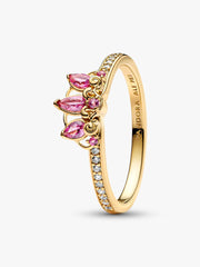 Disney Princess Rapunzel Tiara Ring 14k gold plating