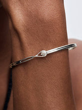FINAL SALE - Pandora Infinite 14k White Gold Lab-grown Diamond Bangle 0.25 ct TW, 14k white gold