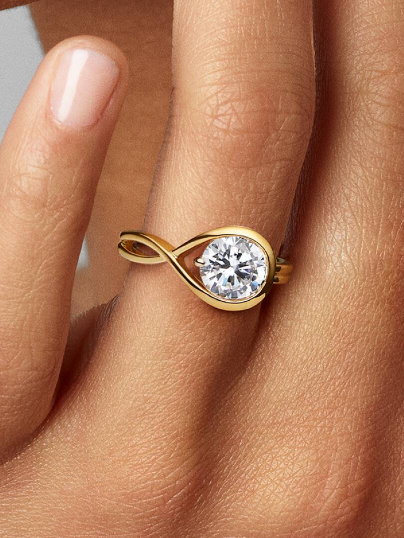FINAL SALE - 1.75 ct TW, 14k gold