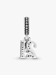 21st Celebration Dangle Charm Sterling silver