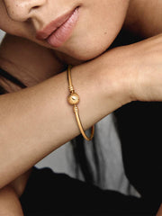 FINAL SALE - Pandora Moments Bangle 14k gold