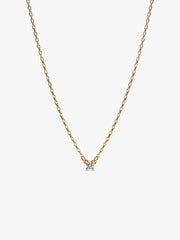 Pandora Era Lab-Grown Diamond Pendant Necklace 0.05 ct TW, 14k gold