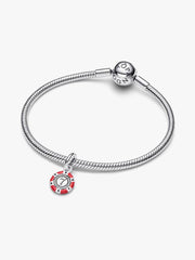 Lucky Chip Dangle Charm Sterling silver