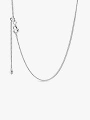 Curb Chain Necklace Sterling silver